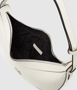 Karl Lagerfeld Jersey Biker Maxi Skirt Black