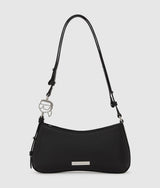 KarlLagerfeld Ikon Smooth Mini Shoulder Bag Black