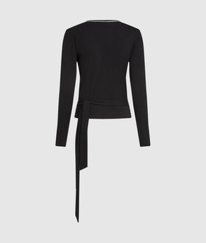 Karl Lagerfeld Signature Loungewear Flared Pants Black
