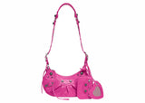 Balenciaga Le Cagole Shoulder Bag Xs Pink