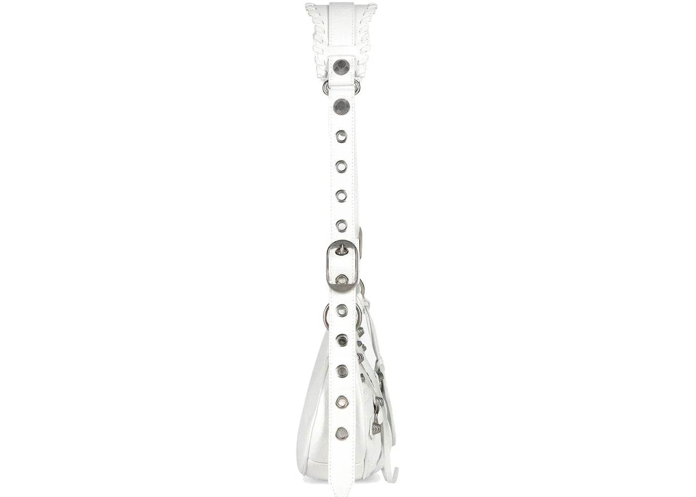 Balenciaga Le Cagole Shoulder Bag Xs White