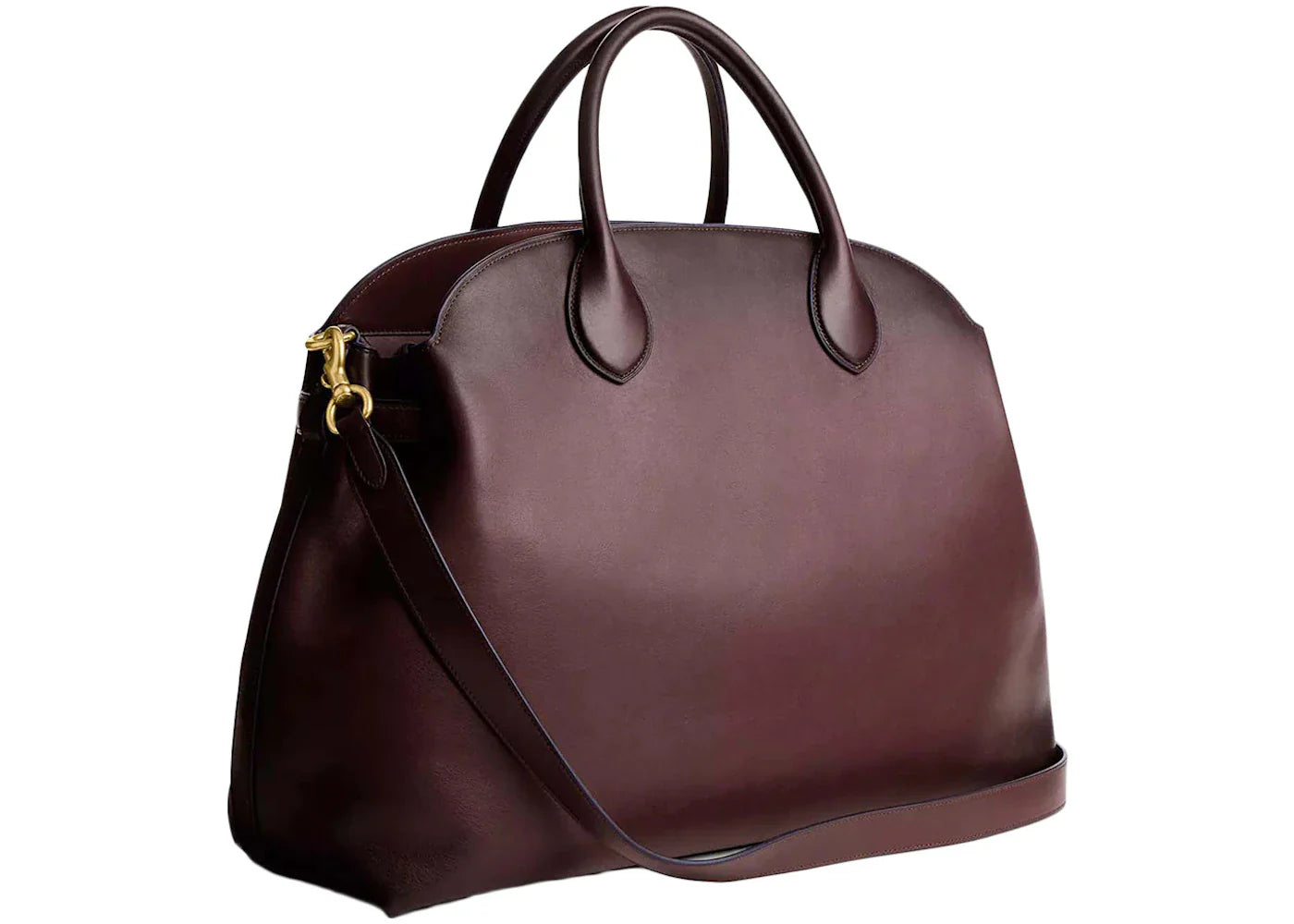 Coach Soft Empire Carryall Bag 48 Brass/Merlot