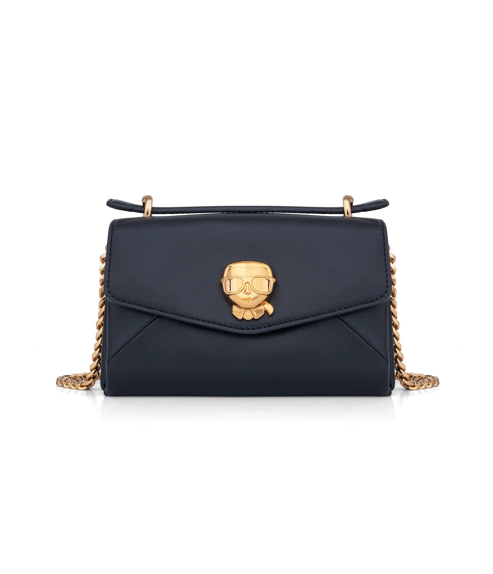 KarlLagerfeld Chantaye karl head crossbody black / gold