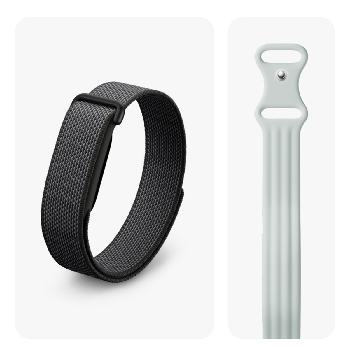 Google Fitbit Air Active Bundle in Obsidian with Fog Active Band