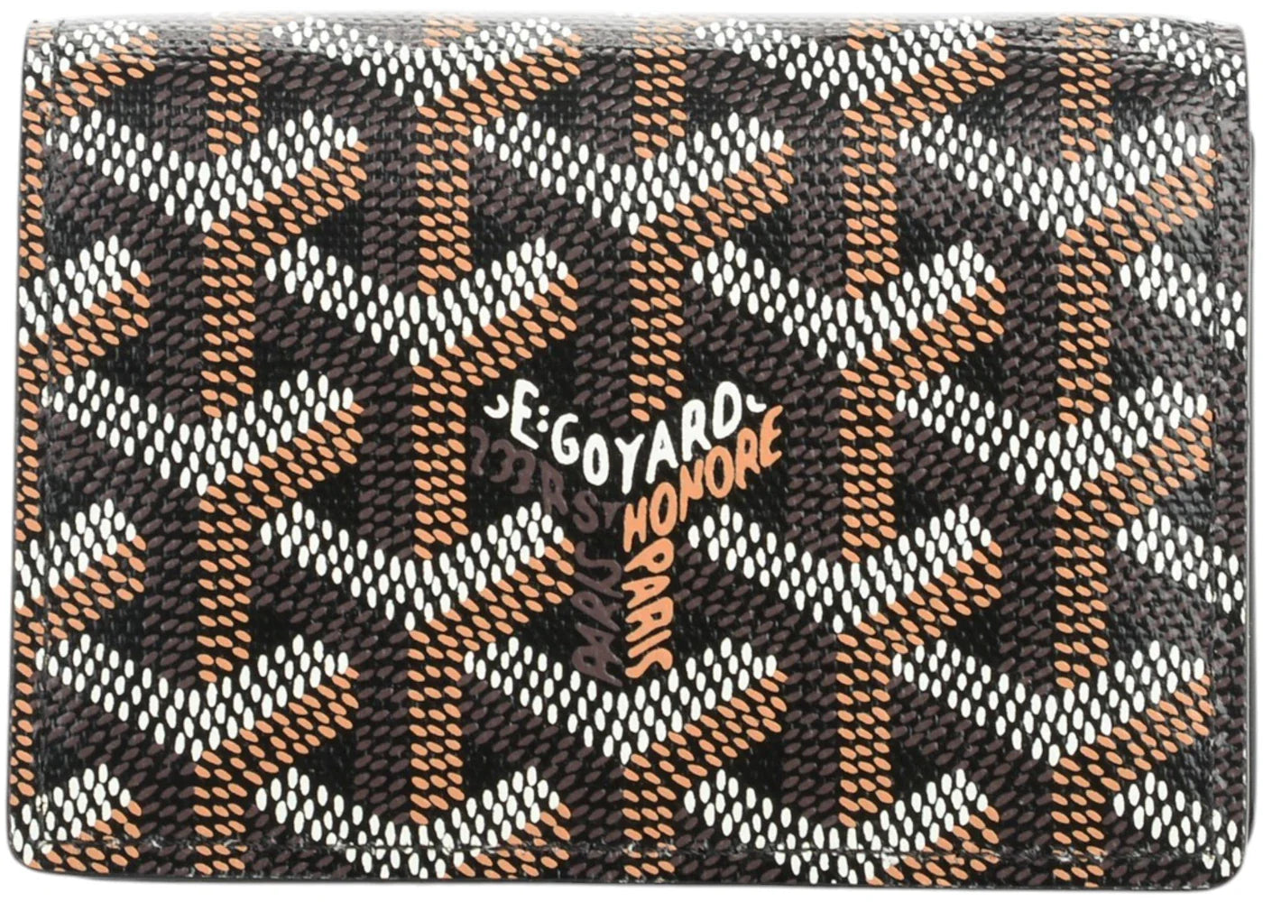 Goyard Business Card Holder Goyardine Black