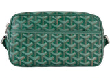 Goyard Cap Vert Crossbody Goyardine Green