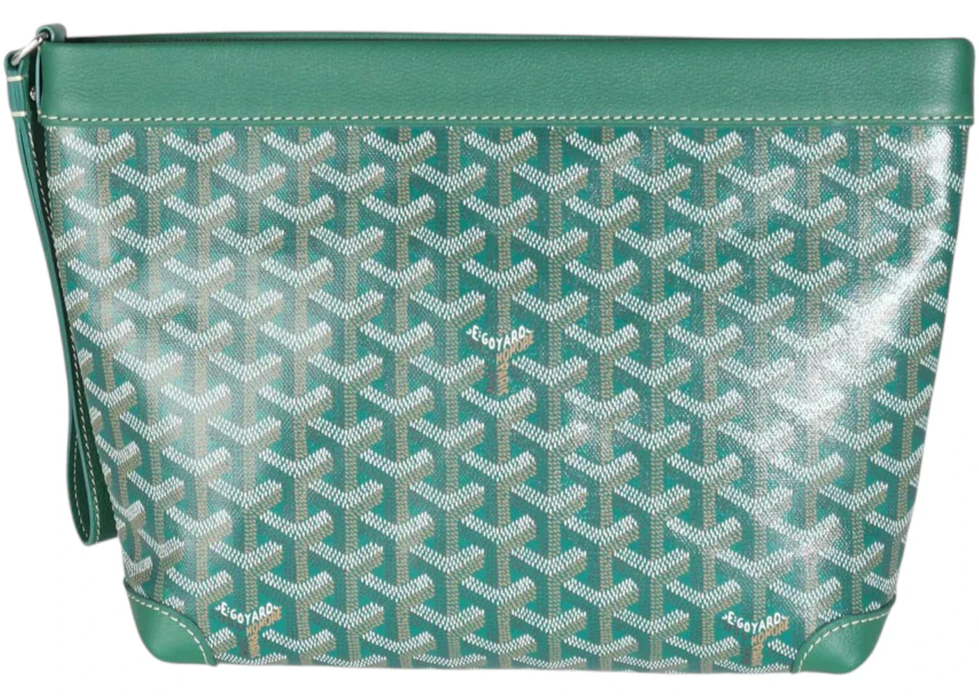 Goyard Conti Pouch Green