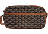Goyard Cap Vert Crossbody Goyardine Brown
