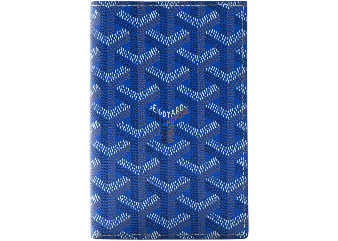 Goyard Grenelle Passport Cover Sky Blue