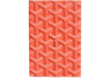 Goyard Grenelle Passport Cover Orange