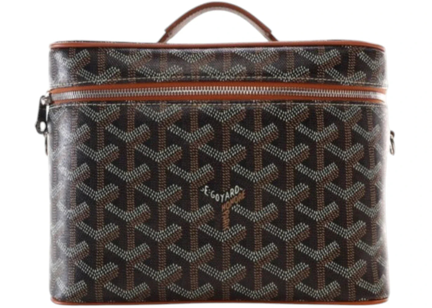 Goyard Muse Vanity Case Black/Tan