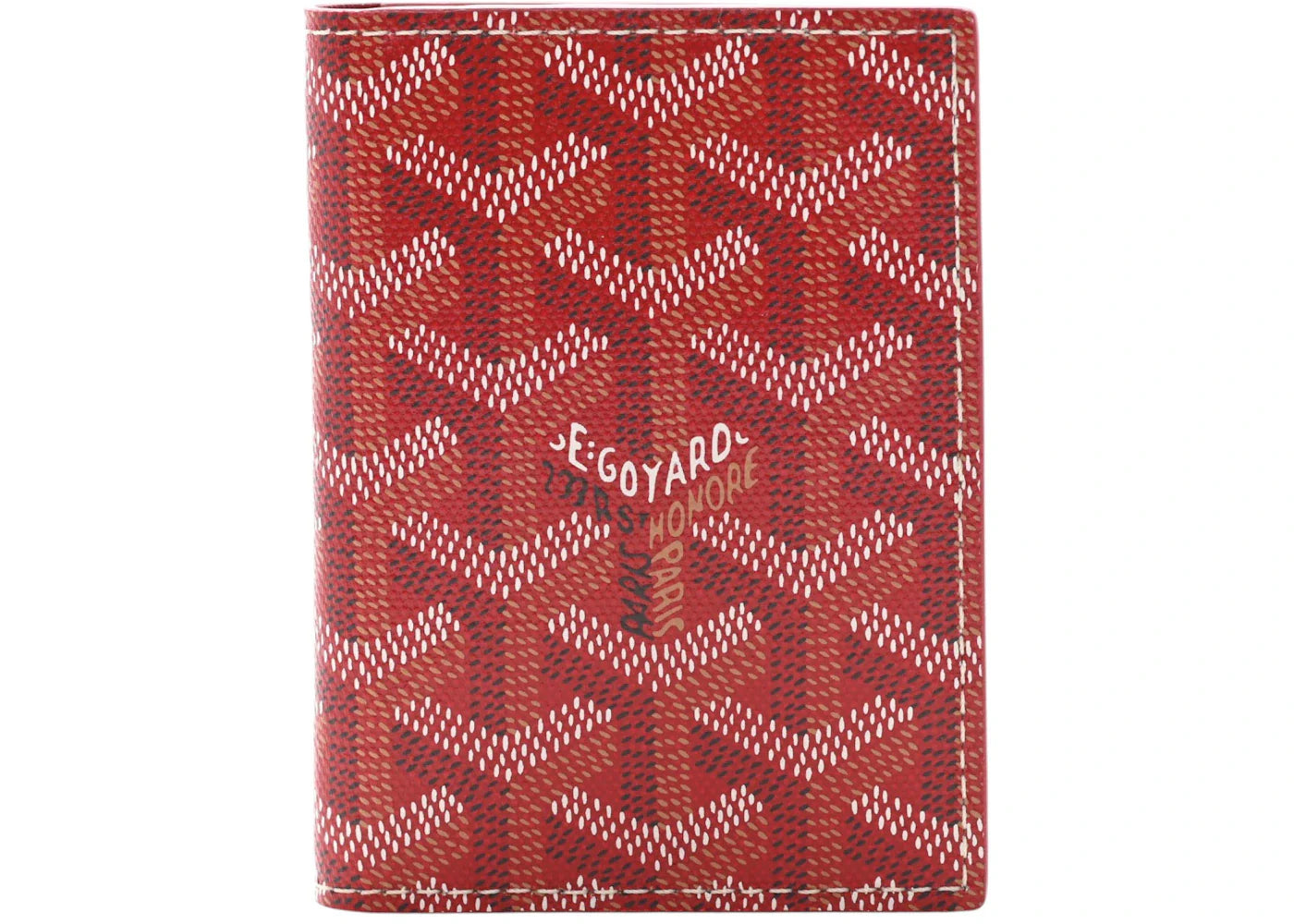 Goyard Saint Marc Card Holder Red
