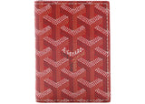 Goyard Saint Marc Card Holder Red