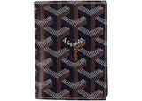 Goyard Saint Marc Card Holder Navy Blue