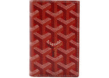 Goyard Saint Pierre Card Holder Red
