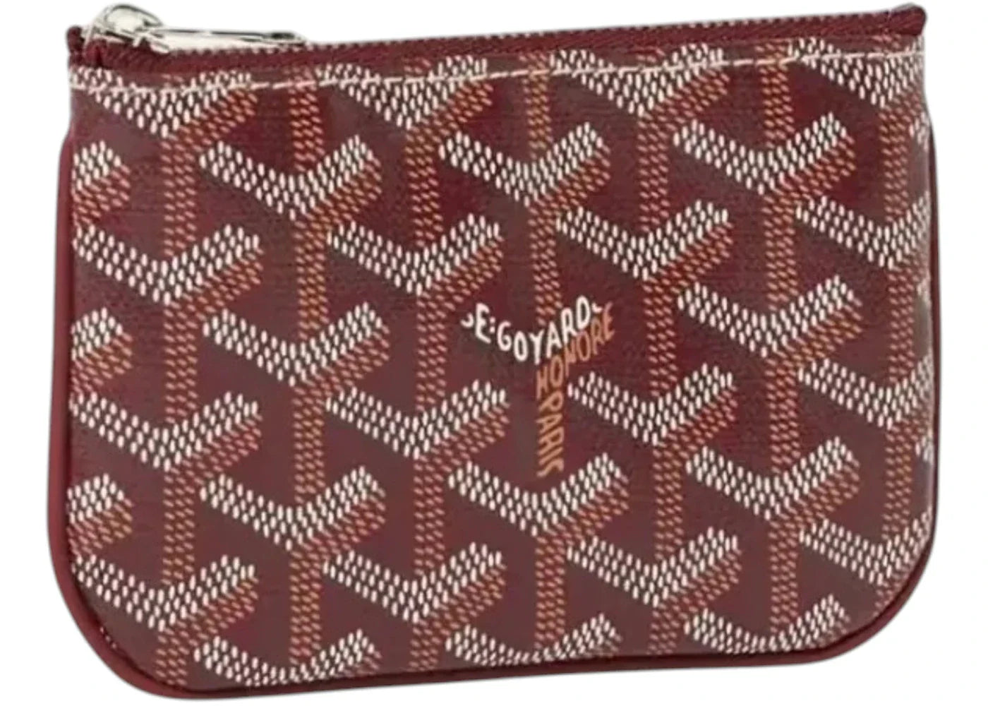 Goyard Sénat Nano Key Pouch Burgundy