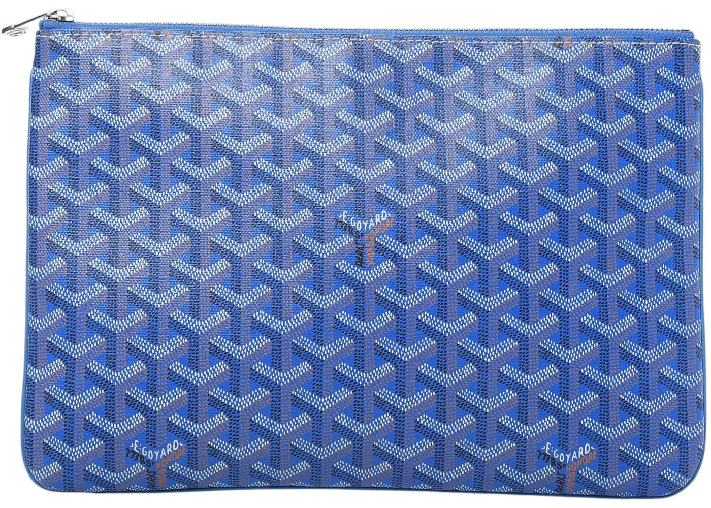 Goyard Senat Pouch Mm Sky Blue