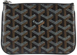 Goyard Senat Pouch Goyardine Mini Black