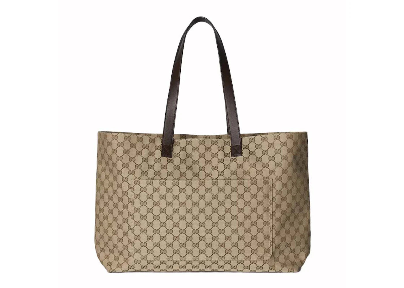 Gucci Large Gg Tote Bag Beige/Ebony