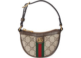 Gucci Ophidia Gg Mini Bag Beige/Ebony/Web