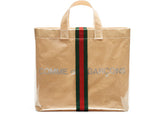 Gucci X Comme Des Garcons Paper Tote Bag Vinyl Clear