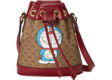 Gucci X Doraemon Bucket Bag Mini Ebony/Beige