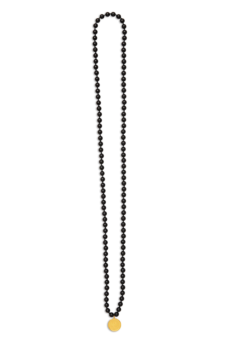Alo Yoga Black Onyx Mala Necklace