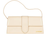 Jacquemus Le Bambino Long Flap Shoulder Bag Ivory