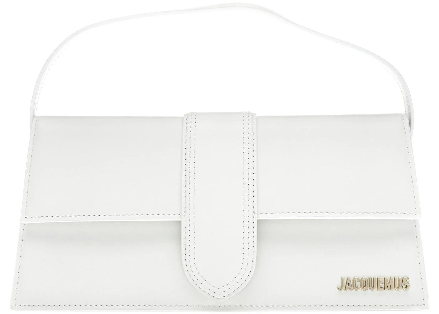 jacquemus le bambino long shoulder bag white