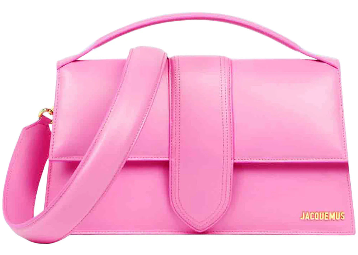 Jacquemus Pink Croc Le Grand Bambino(with dustbag only)