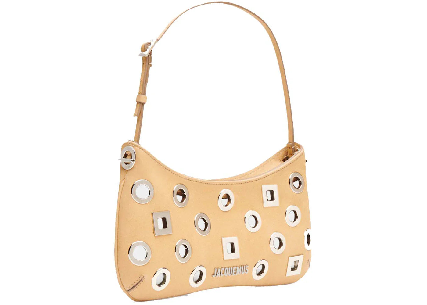 Jacquemus Le Bisou Rond Carr?© Dark Beige