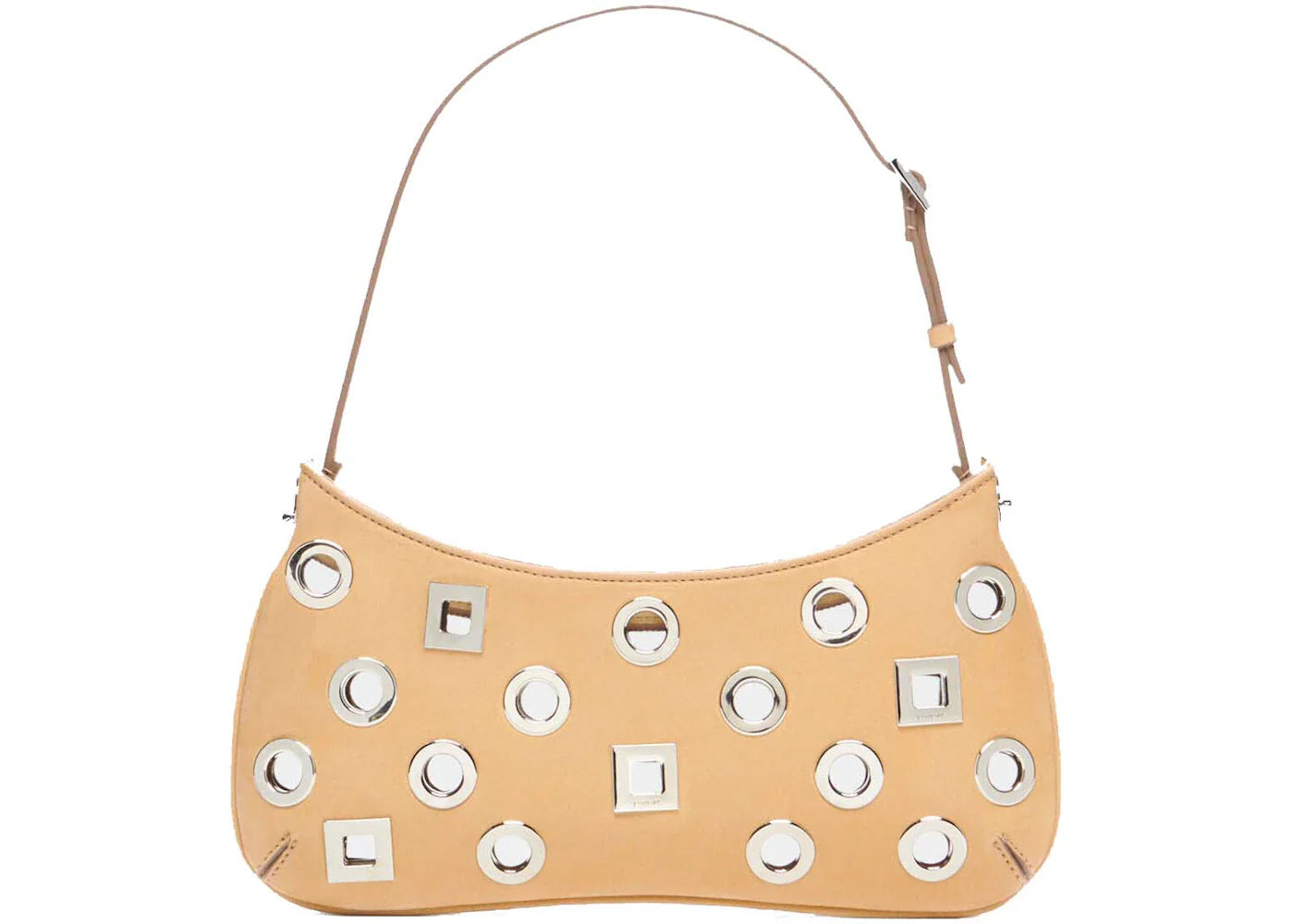 Jacquemus Le Bisou Rond Carr?© Dark Beige