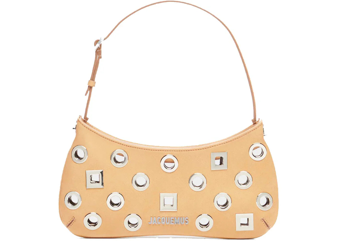 Jacquemus Le Bisou Rond Carr?© Dark Beige
