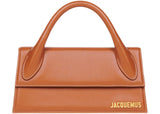 Jacquemus Le Chiquito Long Signature Handbag Light Brown
