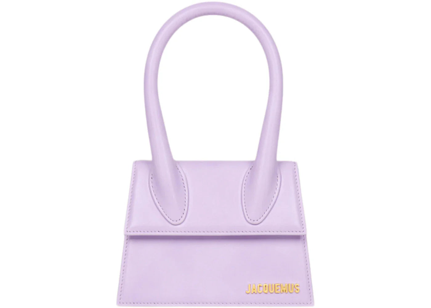 jacquemus le chiquito moyen signature handbag lilac