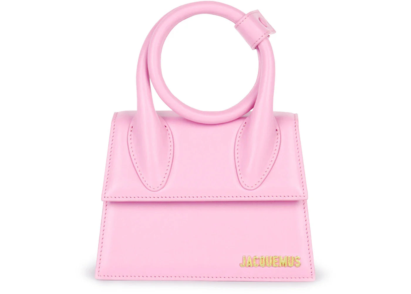 jacquemus le chiquito noeud bag light pink