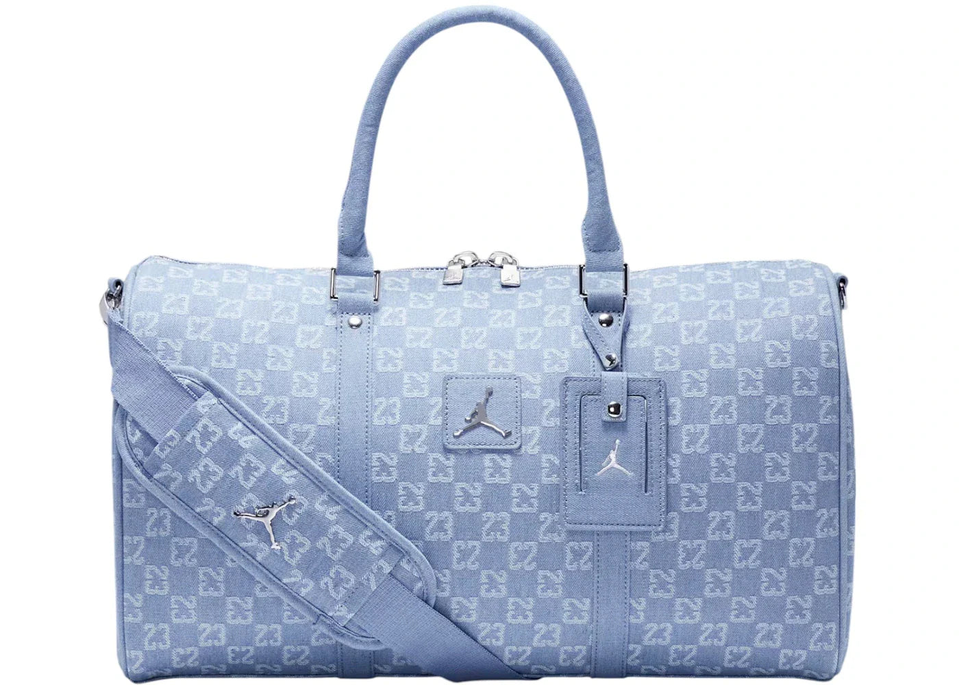 Jordan Monogram Duffel 25L Bag Denim