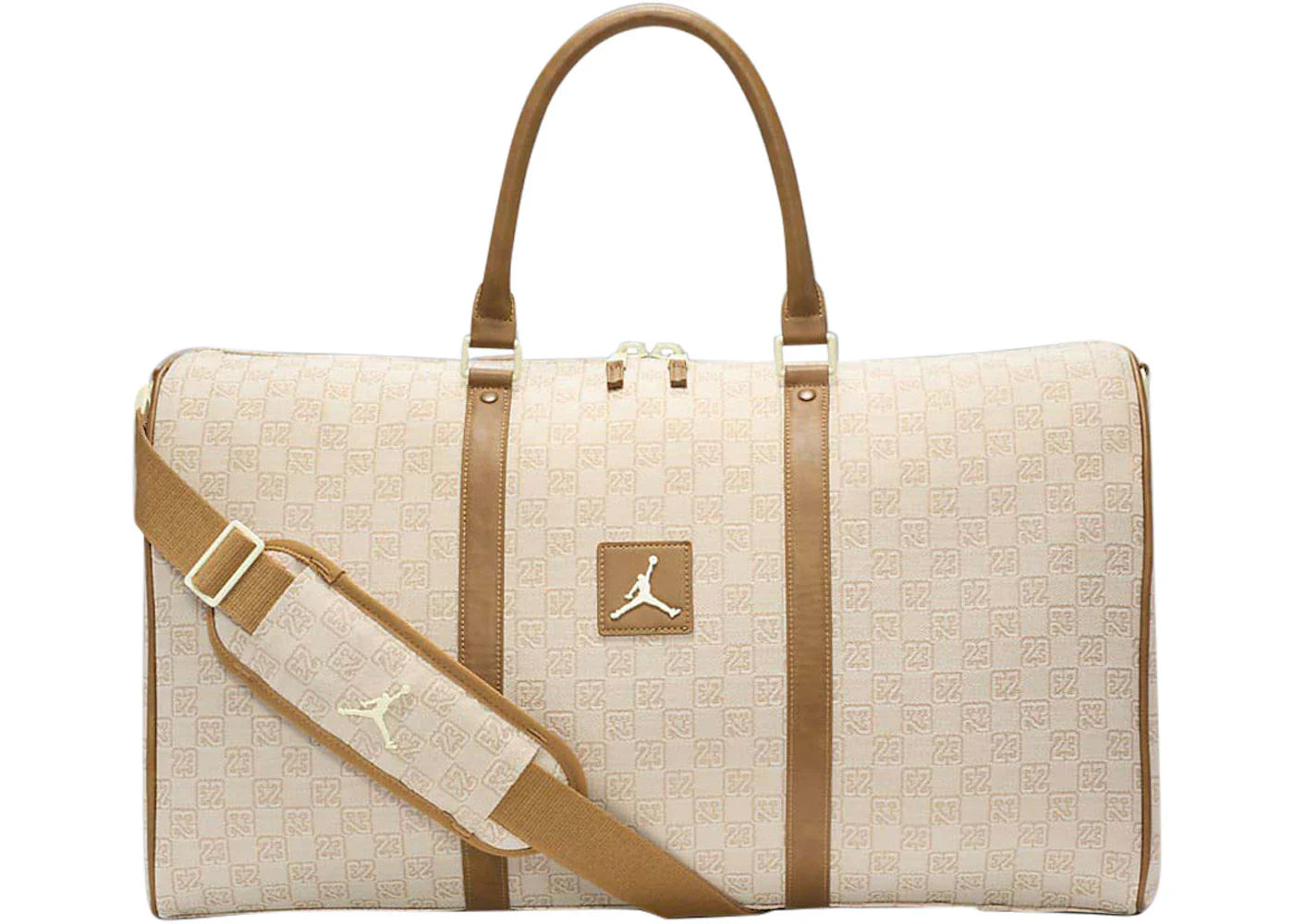 Jordan Monogram Duffle Bag 40L Coconut Milk