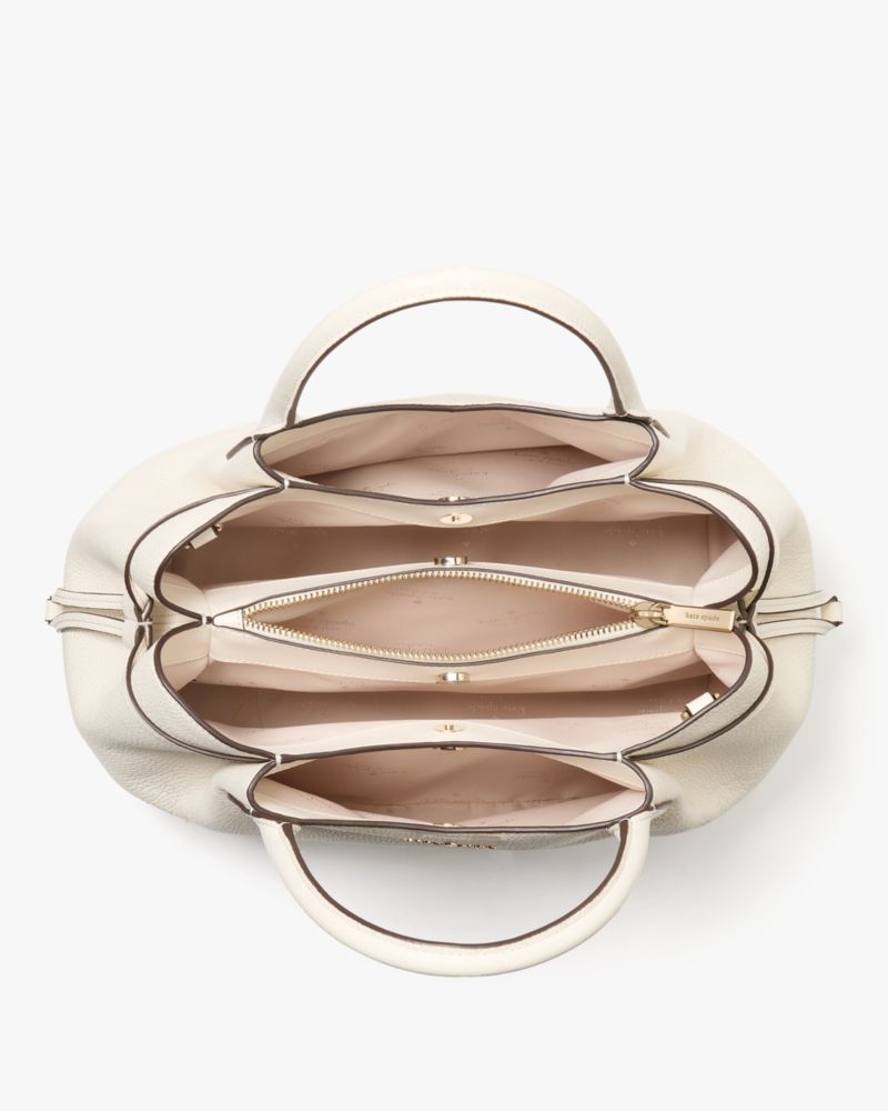 KateSpade Dumpling Large Satchel Bag Meringue