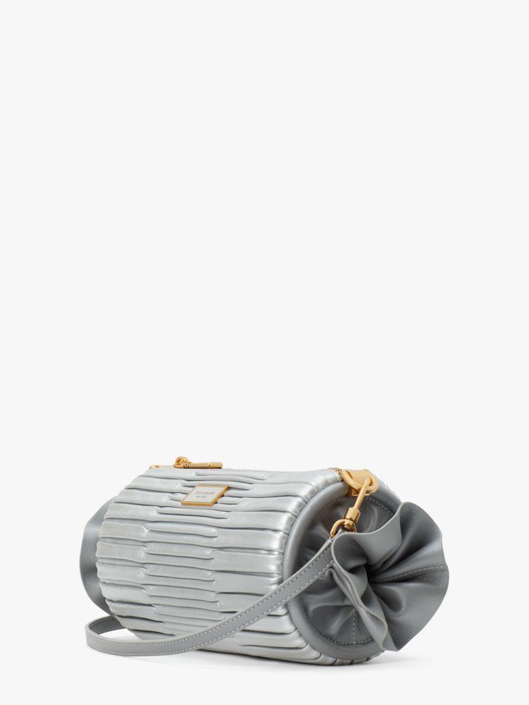 KateSpade Sweet Treats Festive Pleated Small Barrel Bag Starlight