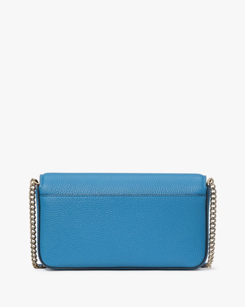 KateSpade Ava Flap Chain Wallet Back To School Blues