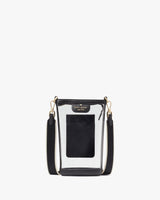 KateSpade Clare Clear Phone Crossbody Black Multi