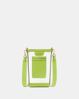 KateSpade Clare Clear Phone Crossbody Grasshopper Green