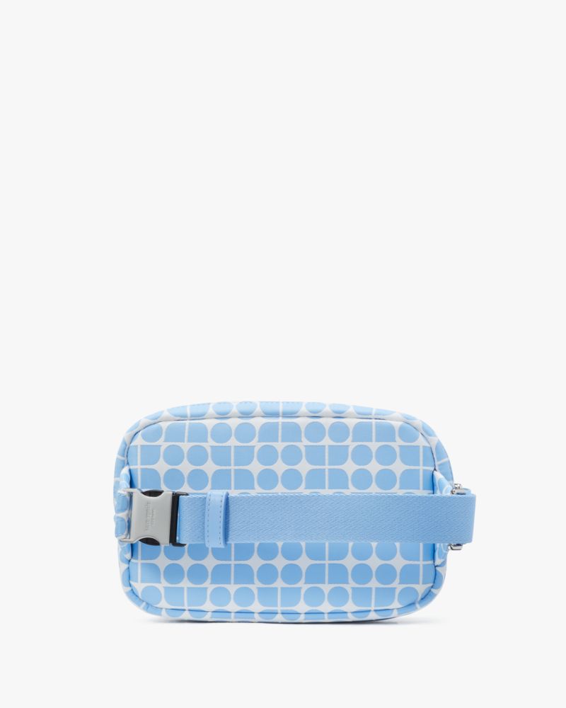 KateSpade Noel Jacquard Belt Bag Astral Blue Multi