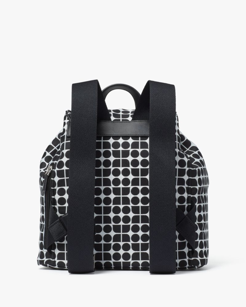 KateSpade Noel Jacquard Backpack Black Multi