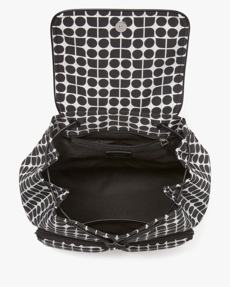 KateSpade Noel Jacquard Backpack Black Multi