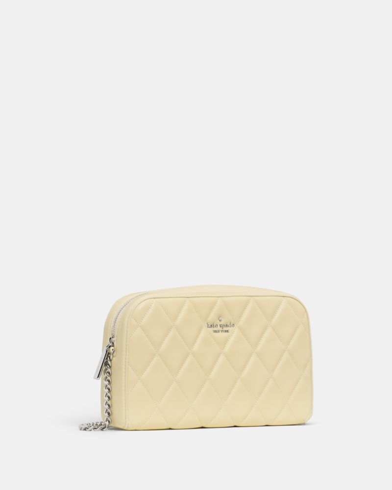 KateSpade Carey Chain Camera Bag Lemon Fondant