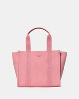 KateSpade Kip Canvas Small Tote Grapefruit Soda
