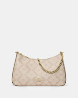 KateSpade Signature Spade Flower Medium Convertible Crossbody Dark Beige Moon Dust