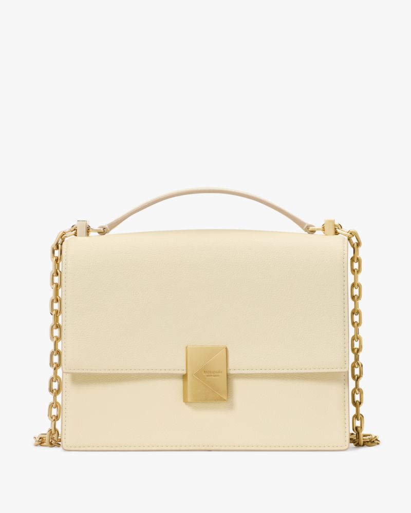 KateSpade Deco Chain Shoulder Bag Sweet Cream